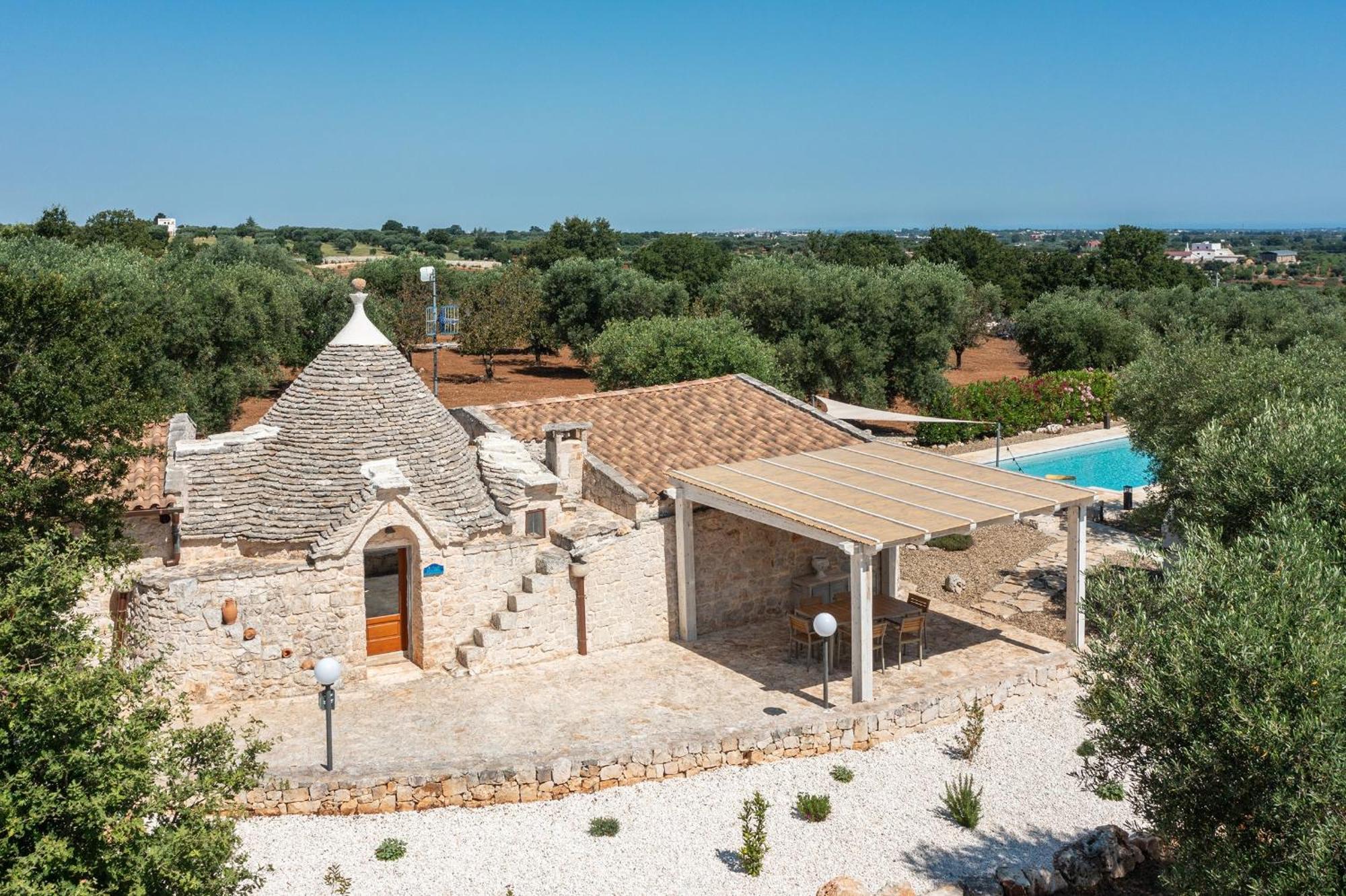 Trullo Fantastico Villa Castellana Grotte Kültér fotó